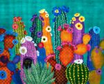 JP Needlepoint - Cactus Smacked Us Too!